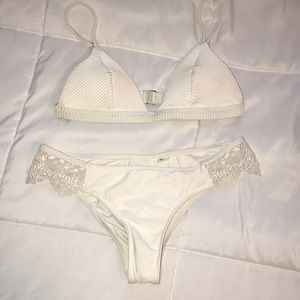 White Hollister bikini